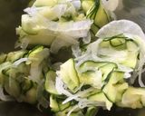 ズッキーニとサバ缶のサラダ作り方4写真