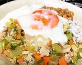 シャキシャキそぼろ野菜丼♬プロ直伝！作り方9写真