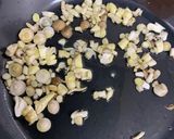 たらこ、しめじ、ペコリーノチーズのパスタ作り方9写真