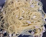 たらこ、しめじ、ペコリーノチーズのパスタ作り方11写真