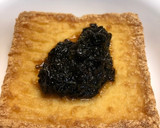 漁師の賄い海苔を乗せた焼き厚揚げ作り方3写真