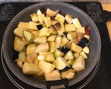 簡単！ホクホク野菜のアヒージョ！作り方4写真