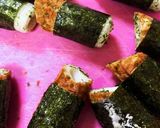 絶妙！チーズ入りちくわ海苔巻き磯辺揚げ作り方3写真