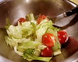 カロリー控えめ♪さっぱり温野菜サラダ☆作り方5写真