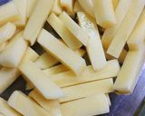 アスパラとウインナーでジャーマンポテト作り方1写真