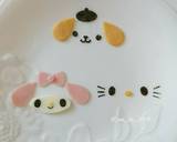 キャラ弁＊キティ・マイメロ・プリン作り方4写真