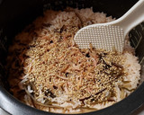 簡単過ぎ！塩昆布と小海老の炊き込みご飯作り方3写真