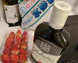イチゴの果汁酒　withバランタイン作り方1写真