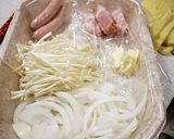 簡単にコクのある和風えのきスープパスタ作り方1写真