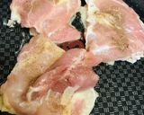 鶏もも肉●赤味噌ソースの一口ステーキ作り方1写真