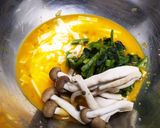 パンのほうれん草キッシュ風☆フライパンで作り方3写真