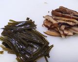 昆布と椎茸の佃煮作り方1写真