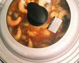 簡単‼フライパンひとつで♪豪華パエリヤ♪作り方10写真