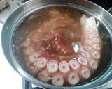 活きた水ダコのお刺身と、下処理と皮むきと作り方7写真