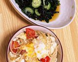 豆腐サラダ丼作り方3写真