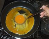 厚焼き玉子♪簡単フライパンで厚焼き卵作り方6写真