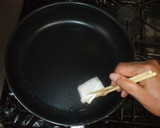 厚焼き玉子♪簡単フライパンで厚焼き卵作り方5写真