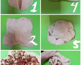ベーコンとオリーブの全粒粉フーガス作り方7写真