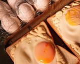 超速目玉焼き☆大忙しのご馳走パン☆作り方3写真