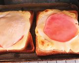 超速目玉焼き☆大忙しのご馳走パン☆作り方4写真