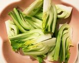 シンプルが美味しい！青菜のにんにく炒め作り方1写真