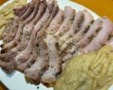塩麹で焼くローストポーク！林檎ソースを添えて作り方5写真