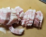 茄子と豚肉のトマトソースパスタ作り方3写真