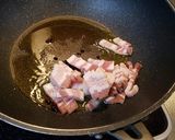 茄子と豚肉のトマトソースパスタ作り方6写真