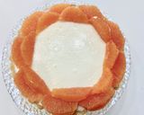 カラカラオレンジのレアチーズケーキタルト作り方3写真