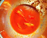 トマト²とハーブのサラダ冷麺作り方3写真