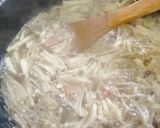 簡単♪きのことほうれん草のスープパスタ♡作り方8写真