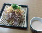 無添加！豆乳ゴマダレしゃぶしゃぶつけ麺作り方4写真