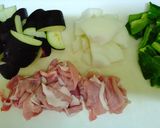 茄子味噌炒め作り方1写真