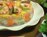 豪華なお寿司ケーキ♪パーティーにも^^作り方8写真