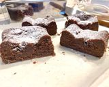 板チョコと家の材料で濃厚チョコケーキ♡作り方19写真