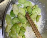 空豆の天ぷらうどん作り方8写真