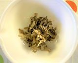 簡単便利♪乾燥舞茸の戻し方作り方5写真