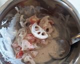 れんこんとトマトのごまマヨツナサラダ作り方5写真