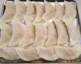 餃子の皮でかぼちゃの包み焼き作り方5写真