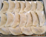 餃子の皮でかぼちゃの包み焼き作り方5写真