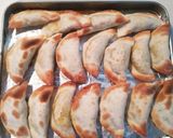 餃子の皮でかぼちゃの包み焼き作り方7写真