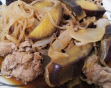 簡単♪さつまいもと牛肉の甘辛煮作り方5写真