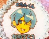 すとぷりさとみくんデコレーションケーキ作り方11写真