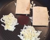糖質オフ!チーズトースト風♡高野豆腐作り方4写真