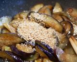 ごま香るナスの炒め煮作り方4写真