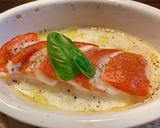 焼きトマトのカプレーゼ作り方3写真