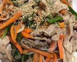 白滝増量チャプチェ丼作り方3写真