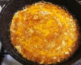 材料は卵と天かすだけ*玉子丼作り方2写真