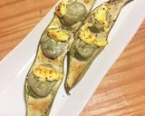 空豆の簡単オーブントースター焼き作り方2写真