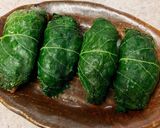 ☼レンジで超簡単♪塩麹で大葉豚ひき肉巻き作り方5写真